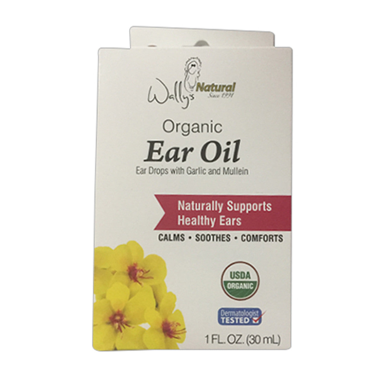 Wallys Natural Organic Ear Oil, 0.5 oz