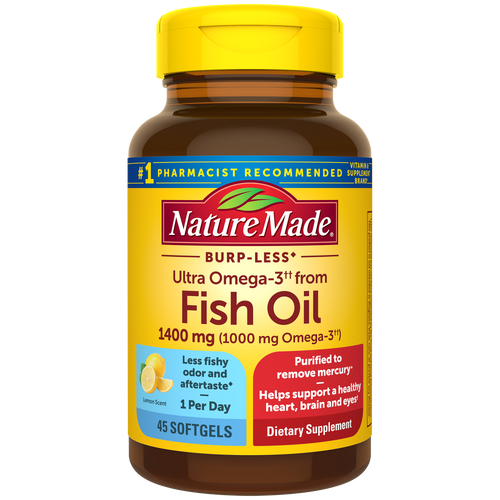Ultra Omega-3 from Fish Oil Burp-Less♦