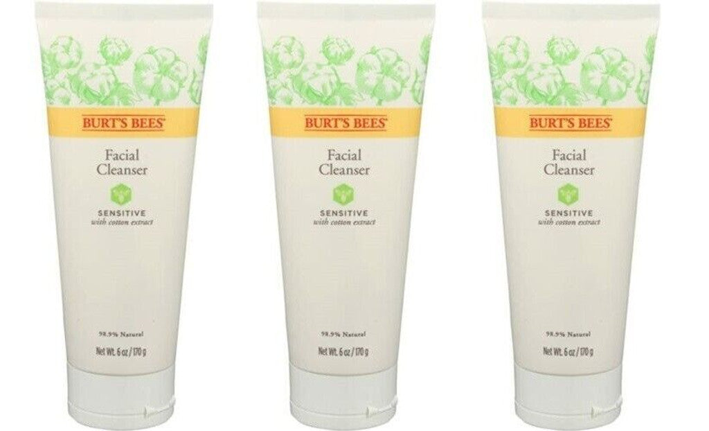 Burts Bees Natural Acne Solutions Deep Cleansing Scrub 4oz Pack of 3