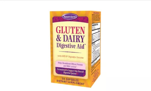 Glutten & Dairy Digestive Aid DPIV Digestive Enzymes