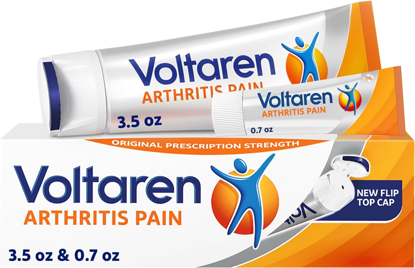 Voltaren Diclofenac Sodium Topical Arthritis Pain Relief Gel, 3.5 Oz