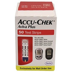 Accu-Chek Aviva Plus Test Strips, 50 Ct