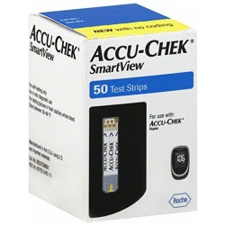 Accu-Chek SmartView Test Strips, 50 Ct