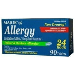 Major Loratadine 10mg 90 tabs