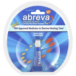 Abreva, Cold Sore/Fever Blister Treatment, 0.07 Oz (2 G)