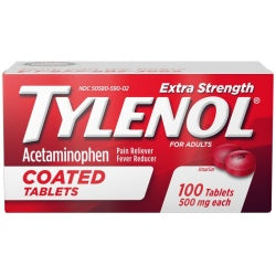 Tylenol Extra Strength 500mg Tablet 100ct