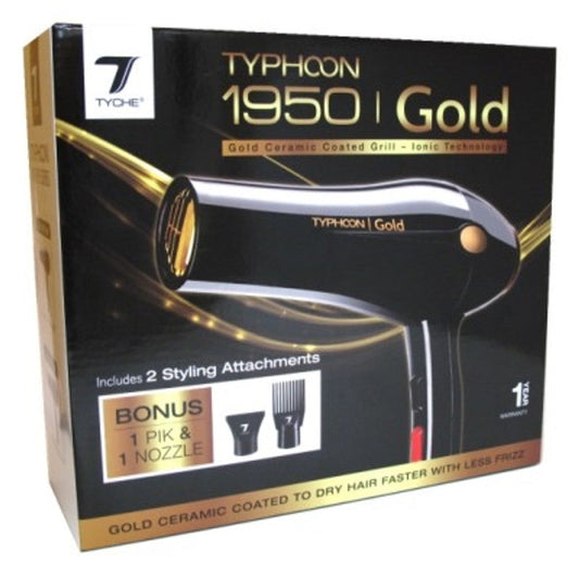 BL Tyche Typhoon 1950 Dryer Gold Ceramic