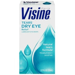 Visine Tears Dry Eye Relief 0.5 oz