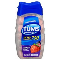 Tums Extra Tablet Berry 96ct