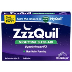 Zzzquil Liquigel 24ct