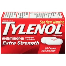 Tylenol Extra Strength Caplet 24ct