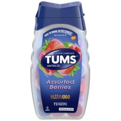 Tums Ultra Tablet Berry 72ct