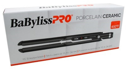 BL Babyliss Pro Flat Iron 1.5 Inch Porcelain Ceramic