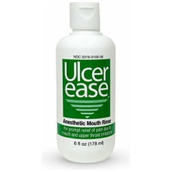 Ulcerease Mouth Rinse 6 oz (discontinued) replaced with Colgate Peroxyl (16 oz)