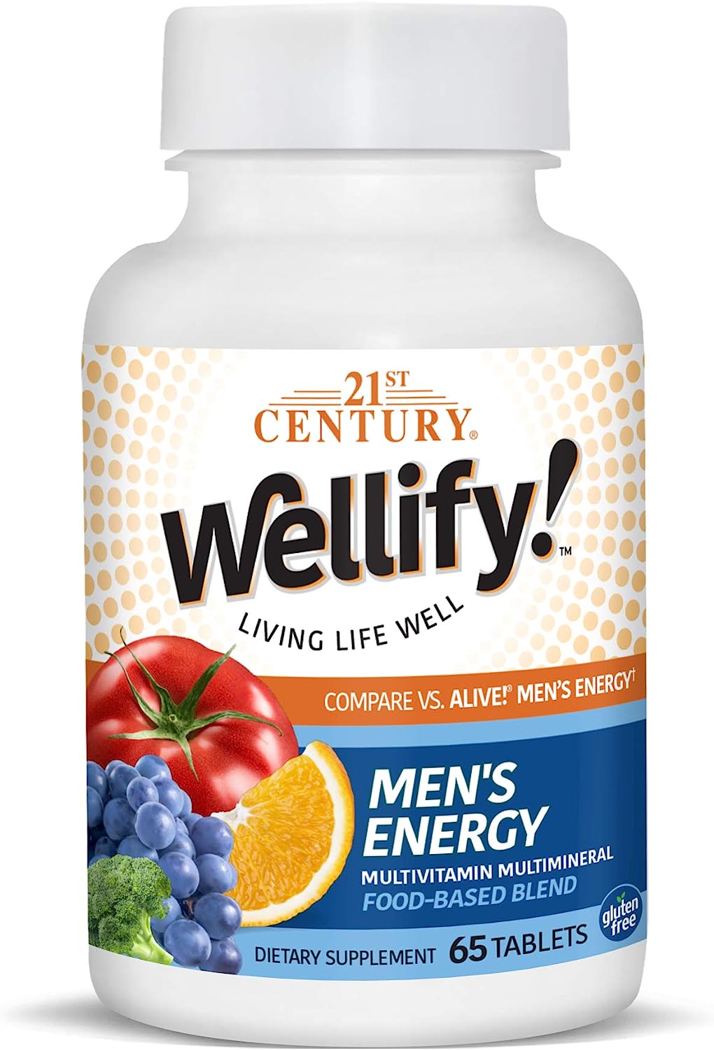 21st Century WELLIFY MEN'S ENERGY 65 tablets