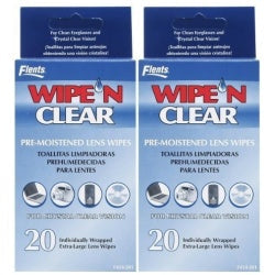 WipeN Clear Lens Cleaner Tissue 20ct