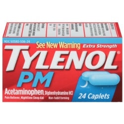 Tylenol Pm Extra Strength Caplet 24ct