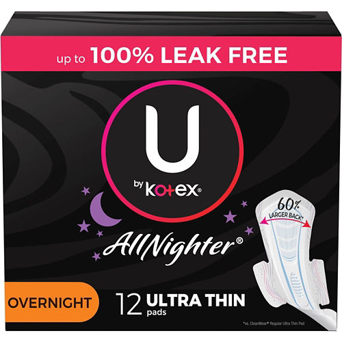 U by Kotex Barely There Light Absorbency Unscented Liners 18 ct.