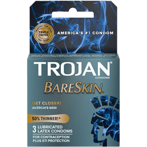 Trojan Sensitivity BareSkin Premium Latex Condoms