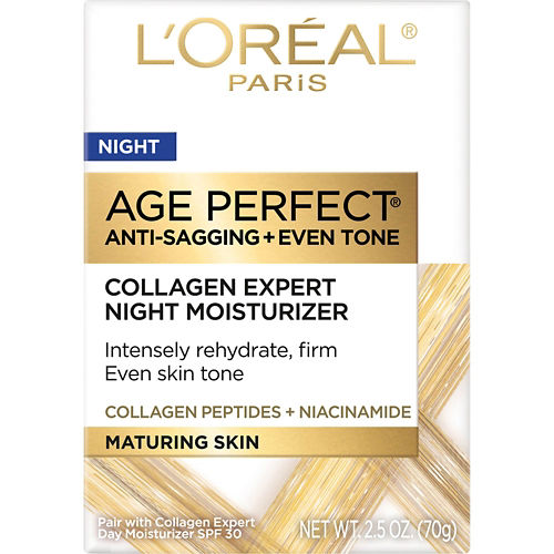 L'Oreal Paris Age Perfect Collagen Expert Night Moisturizer for Face
