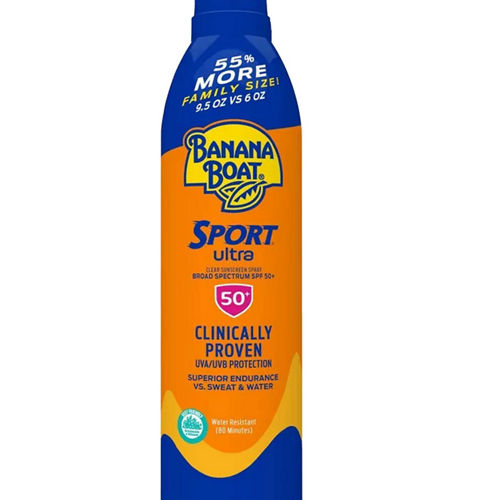 Banana Boat Sport Ultra Family Size SPF 50 Spray 9.5 oz.