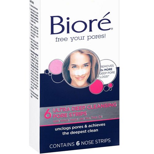 Biore Ultra Deep Cleansing Pore Strips 6 Ct.