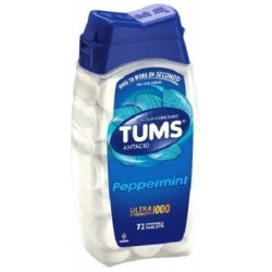 Tums Mint Ultra Strength 72ct Tab