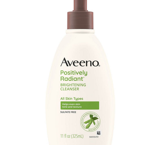 Aveeno Positively Radiant Brightening Cleanser, 11 oz.