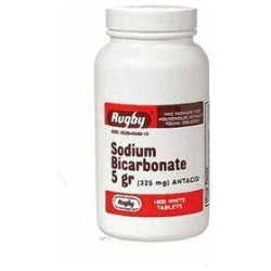 Sodium Bicarb 325mg 1000 Tabs Rugby