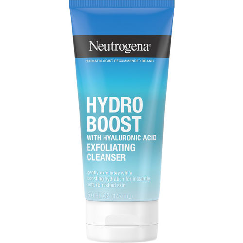 Neutrogena Hydro Boost Daily Gel Cream Exfoliating Cleanser with Hyaluronic Acid