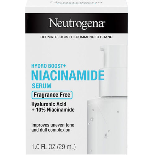 Neutrogena Hydro Boost+ Niacinamide Serum, Fragrance Free