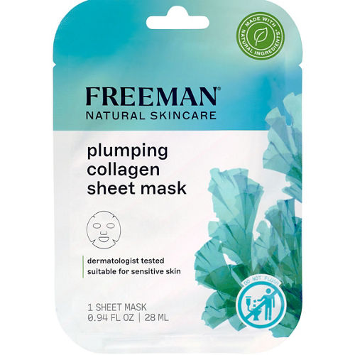 Freeman Plumping Collagen Facial Sheet Mask, 1 oz.