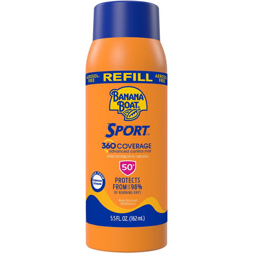 Banana Boat Sport 360 Coverage Sunscreen Mist Refill SPF 50+
