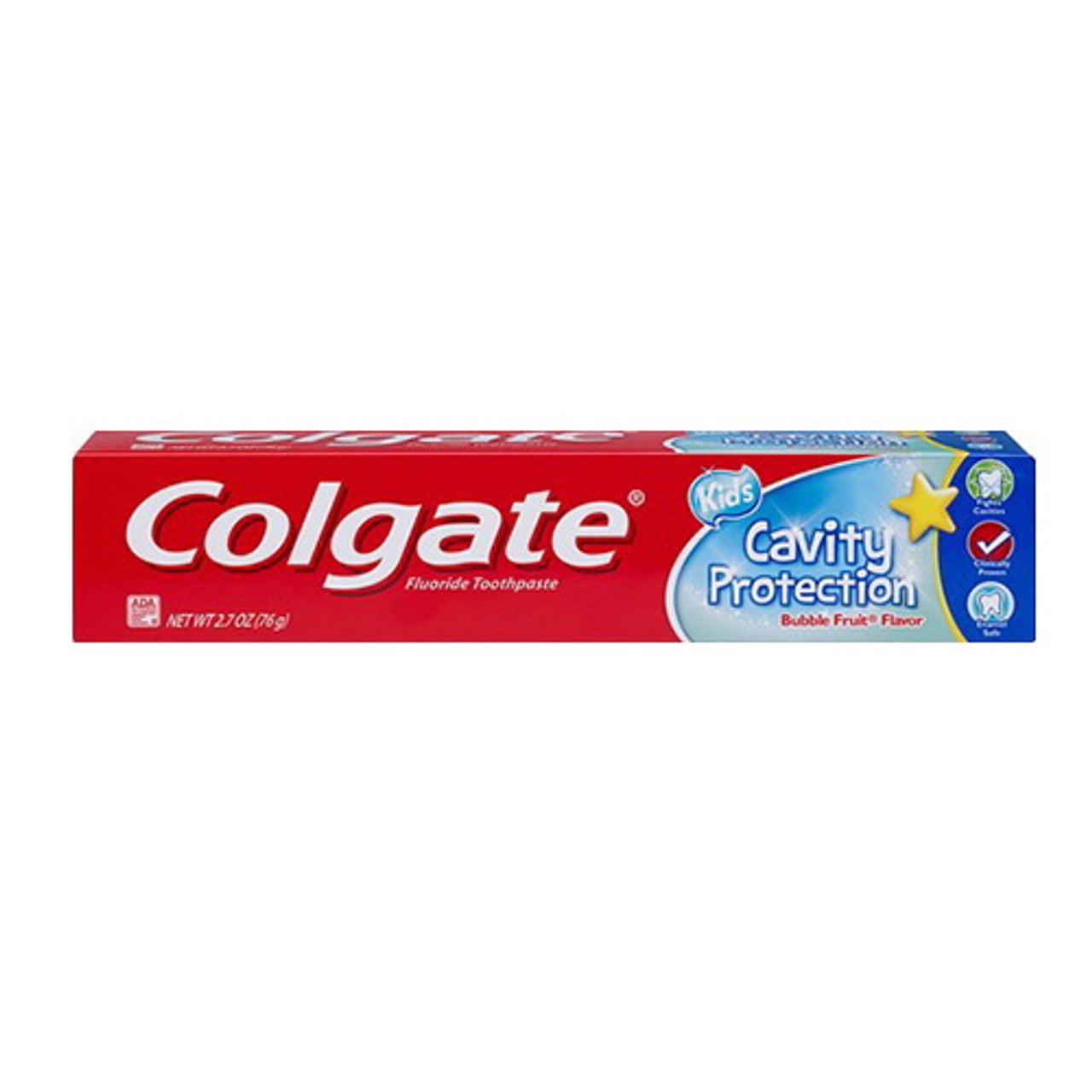 Colgate Kids CaVitamins y Protection Fluoride Toothpaste, Bubble Fruit Flavour, 2.7 Oz