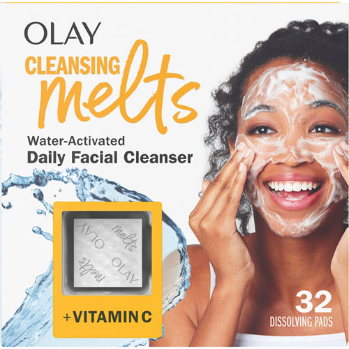 Olay Facial Cleansing Melts + Vitamin C Dissolving Pads 32 ct.