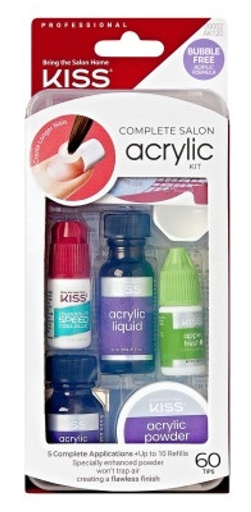 Kiss Brush On Gel Nail Kit   Pack of 3