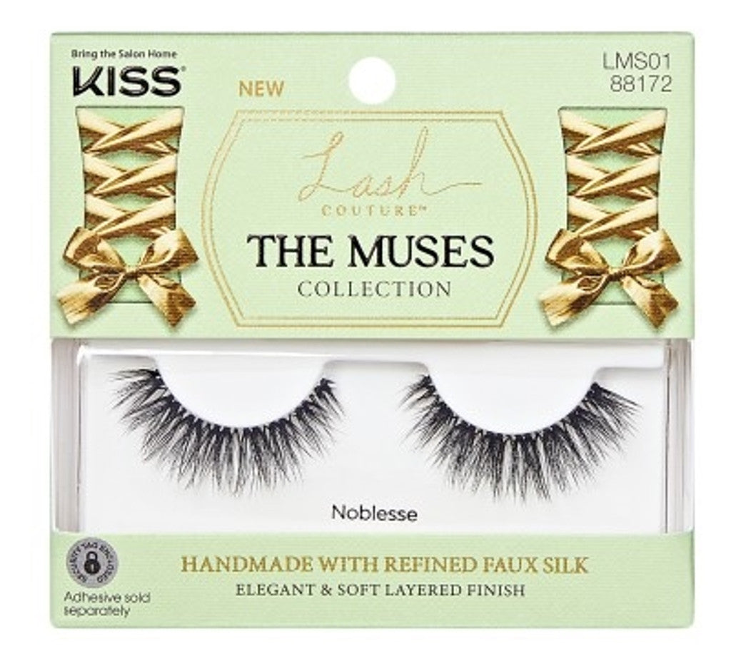 Kiss Lash Impress Press On Falsies Natural 20 Clusters   Pack of 3