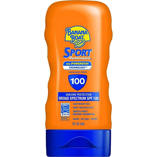 Banana Boat Sport Performance SPF 100 Lotion with PowerStay Technology