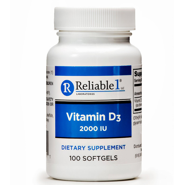 RELIABLE 1 VITAMIN D 2000IU SOFTGEL 100 SOFT GEL