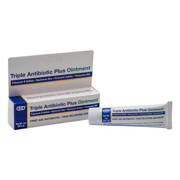 TRIPLE ANTIBIOTIC PLUS OINT 30GM
