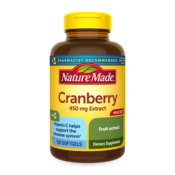 Nature Made Vitamin  E SUPER STRENGTH CRANBERRY Vitamins aminC