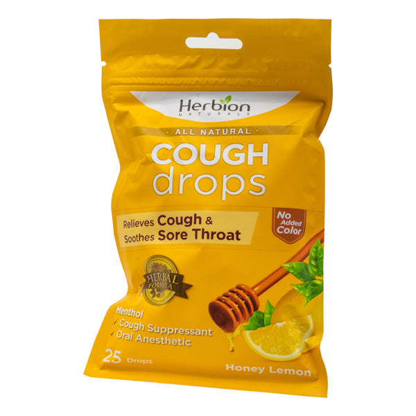 COUGH DROPS HONEY LEMON 25