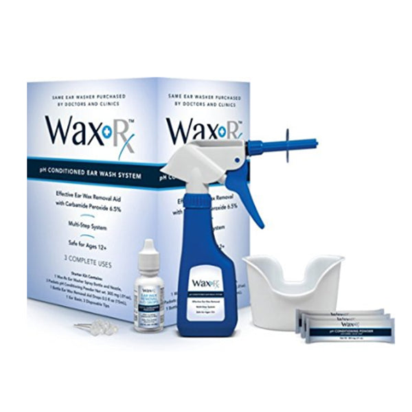 EAR WASH SYSTEM WAX-RX PH 1