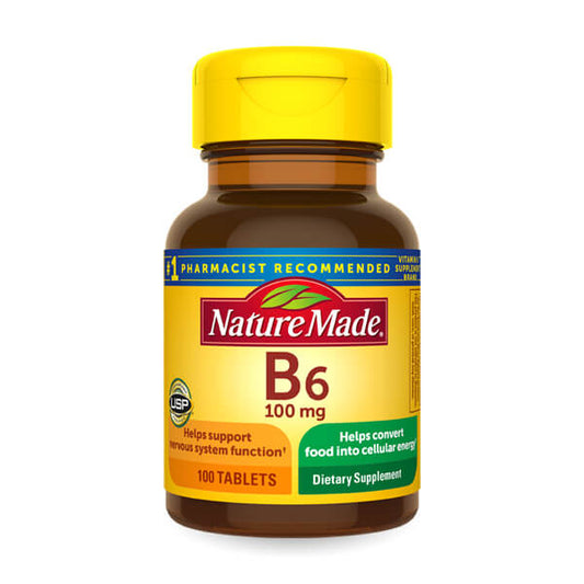 VITAMIN B-6 100MG 100
