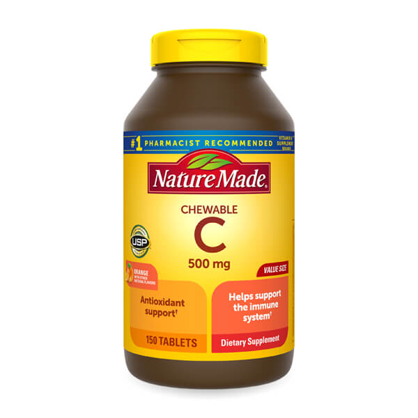 PHARMAVITE VITAMIN C 500MG CHEWABLE 150 TABLET