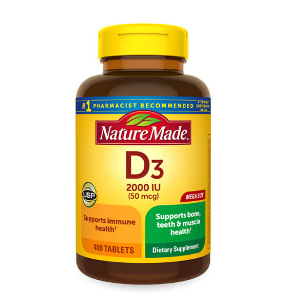 VITAMIN D3 2000IU / 50MCG 400
