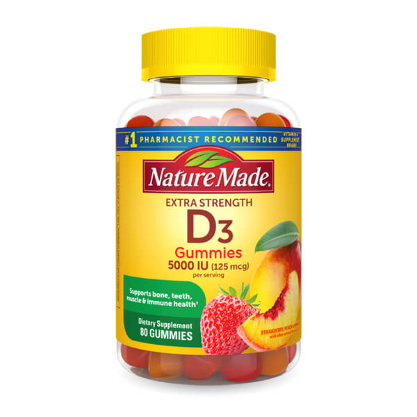 VITAMIN D3 5000IU / 125MCG 80