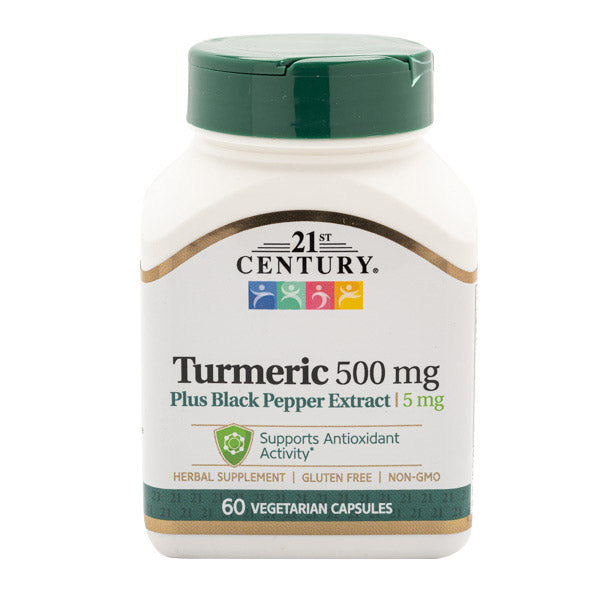 TURMERIC 500MG W/BLACK PEPPER 60