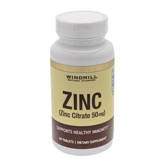 ZINC CITRATE 50MG 60