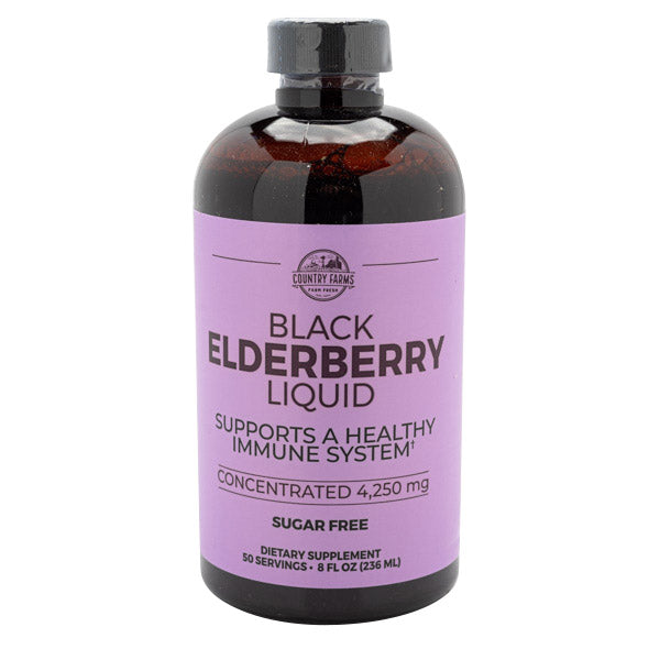 BLACK ELDERBERRY 4250MG 8 OZ.